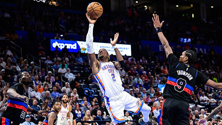 Thunder, sahasında Pistons’ı uzatmada yendi