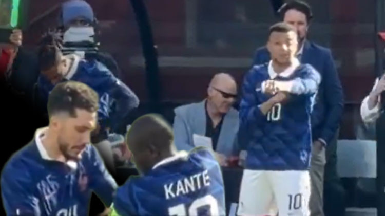 Kylian Mbappe’den Kante’ye saygısızlık! Büyük tepki topladı