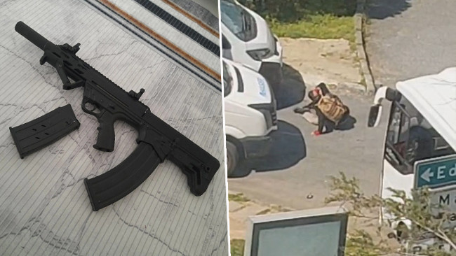İsrail Konsolosluğu’na saldırı girişiminde bulunmuşlardı: işte teröristin silahı ‘bullpup’