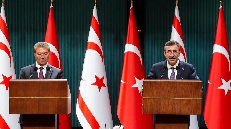 Cumhurbaşkanı Yardımcısı Yılmaz: Türkiye var oldukça Kıbrıs Türkü güven içinde yaşayacak