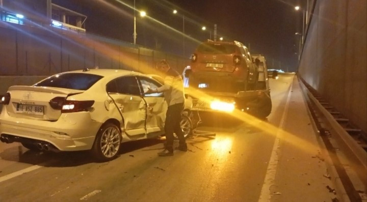 Bursa’da zincirleme kaza: 6 yaralı