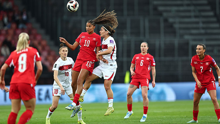 A Milli Kadın Futbol Takımı, İsviçre’ye mağlup!